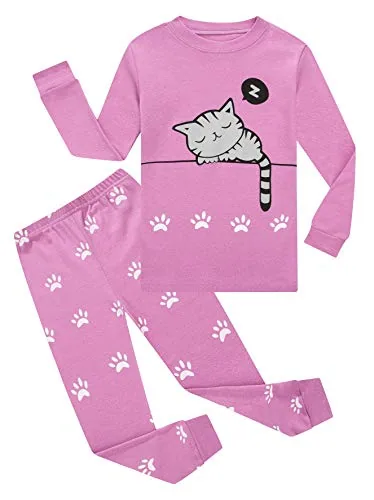 Cat Long Sleeve Pajama Set (size 18-24 Months)