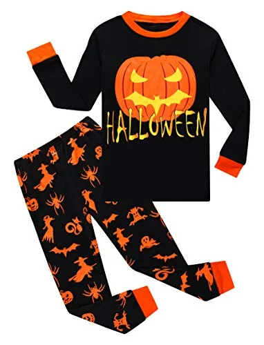 Halloween Long Sleeve Pajama Set (size 6)