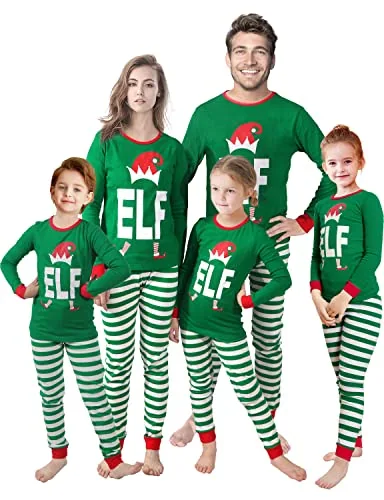 Christmas Pajama Set, Green