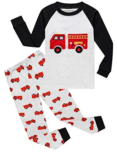 Fire Truck Pajama Set