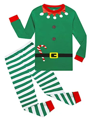 Christmas Pajama Set, Green