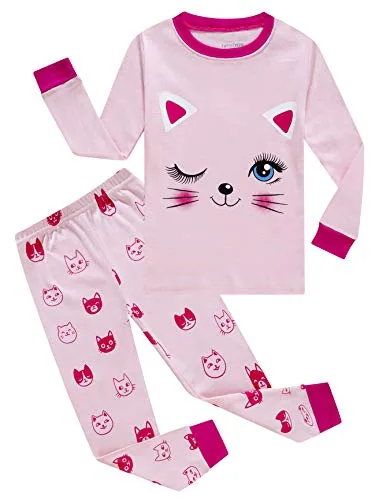 Cat Long Sleeve Pajama Set