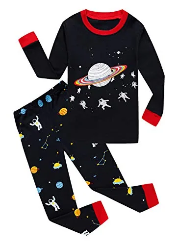 Space Long Sleeve Pajama Set