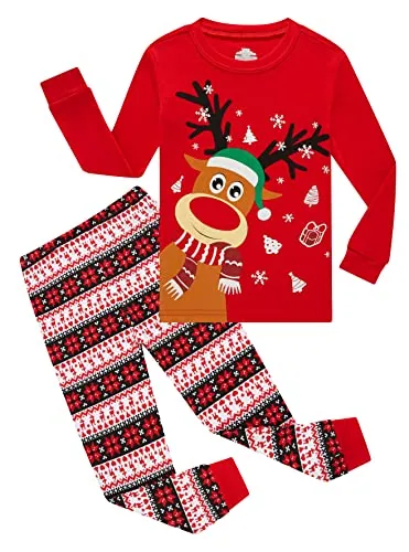 Christmas Long Sleeve Pajama Set (size 8)